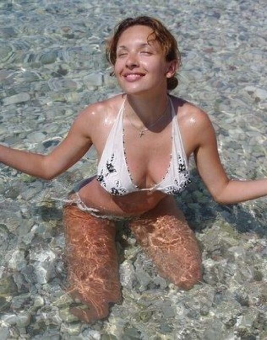 Ольга Дибцева на фото в купальнике